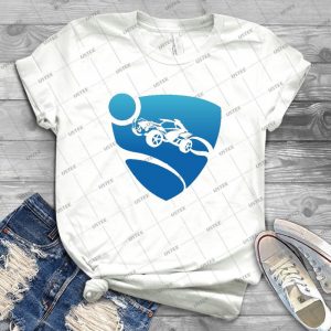 Rocket League- Blue Shield T-Shirt  Memorabilia - Gift Idea Shirt For Men Tee For Women Classic Retro Vintage Graphic T-Shirt
