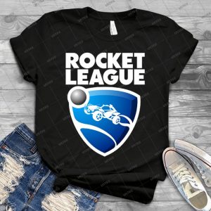 Rocket League Logo - Gift Idea Shirt For Men Tee For Women Classic Retro Vintage Graphic T-Shirt