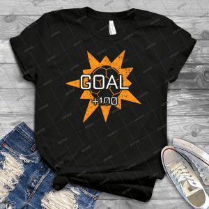 Rocket League Video Game Goal +100 Funny Gifts - Gift Idea Shirt For Men Tee For Women Classic Retro Vintage Graphic T-Shirt