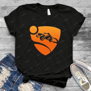 Rocket Leagueã‚â®- Orange Shield T-Shirt & Memorabilia - Gift Idea Shirt For Men Tee For Women Classic Retro Vintage Graphic T-Shirt
