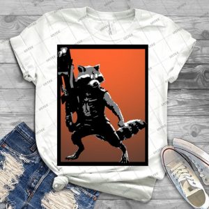 Rocket Racoon - Best Unisex Trending Handmade T-shirt Gift Idea For Men T-shirt For Woman