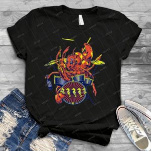 Rocking Lobster 70 - Vintage Men's Shirt Tshirt For Women Classic Handmade Shirt Retro Graphic Tee