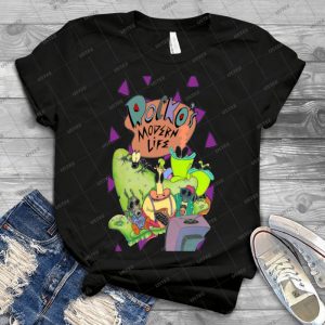 Rocko S Modern Family - Vintage Men's Shirt Tshirt For Women Classic Handmade Shirt Retro Graphic Tee