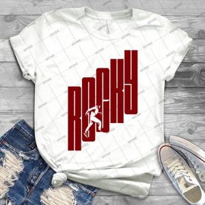 Rocky Balboa Stairs Training 77 - Gift Idea Shirt For Men Tee For Women Classic Retro Vintage Graphic T-Shirt