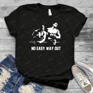 Rocky No Easy Way Out 79 - Vintage Men's Shirt Tshirt For Women Classic Handmade Shirt Retro Graphic Tee