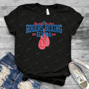 Rogers Boxing Gym 59 - Vintage Men's Shirt Tshirt For Women Classic Handmade Shirt Retro Graphic Tee