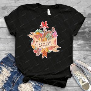 Rogue Class 90 - Trending Shirt For Women Vintage Retro Tee For Men Kid's T-Shirt Handmade Shirt