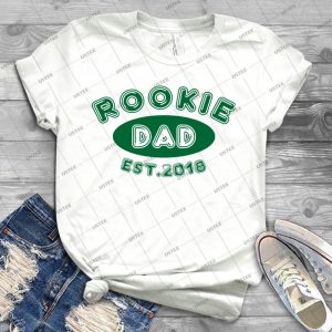 Rookie Dad Established 2018 - Best Unisex Trending Handmade T-shirt Gift Idea For Men T-shirt For Woman