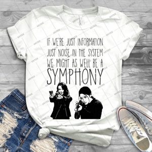 Root And Shaw-Symphony-Person Of Interest - Best Unisex Trending Handmade T-shirt Gift Idea For Men T-shirt For Woman