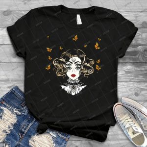 Rose And The Ravens {stay Weird} Versiã³n En Color - Gift Idea Shirt For Men Tee For Women Classic Retro Vintage Graphic T-Shirt