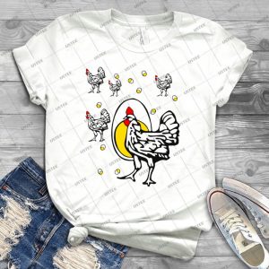 Roseanne Chicken 9 - Vintage Men's Shirt Tshirt For Women Classic Handmade Shirt Retro Graphic Tee