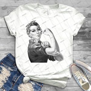 Rosie The Riveter - Feminism - Best Unisex Trending Handmade T-shirt Gift Idea For Men T-shirt For Woman