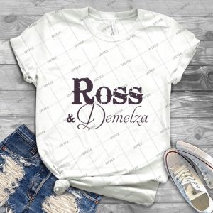Ross & Demelza - Vintage Men's Shirt Tshirt For Women Classic Handmade Shirt Retro Graphic Tee