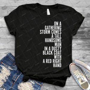 Rote Rechte Hand-Peaky Blinders - Gift Idea Shirt For Men Tee For Women Classic Retro Vintage Graphic T-Shirt