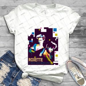 Roxette T Shirt - Gift Idea Shirt For Men Tee For Women Classic Retro Vintage Graphic T-Shirt