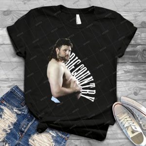 Roy Nelson Big Country - Vintage Men's Shirt Tshirt For Women Classic Handmade Shirt Retro Graphic Tee