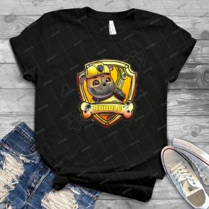 Rubble T Shirt 79 - Vintage Men's Shirt Tshirt For Women Classic Handmade Shirt Retro Graphic Tee