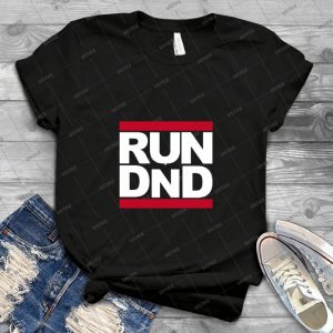 Run Dnd T Shirt - Gift Idea Shirt For Men Tee For Women Classic Retro Vintage Graphic T-Shirt