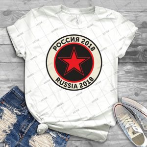 Rusia 2018 - Copa Mundial - Gift Idea Shirt For Men Tee For Women Classic Retro Vintage Graphic T-Shirt