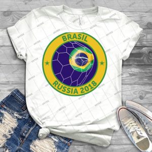 Russia 2018 - Brasil - Best Unisex Trending Handmade T-shirt Gift Idea For Men T-shirt For Woman
