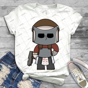 Rust Character In Full Gear - Best Unisex Trending Handmade T-shirt Gift Idea For Men T-shirt For Woman
