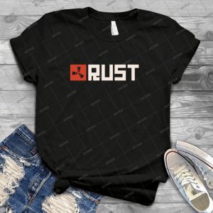 Rust Logo Shirt - Best Unisex Trending Handmade T-shirt Gift Idea For Men T-shirt For Woman