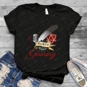 Rusty Quill Gaming Logo 9 - Trending Shirt For Women Vintage Retro Tee For Men Kid's T-Shirt Handmade Shirt
