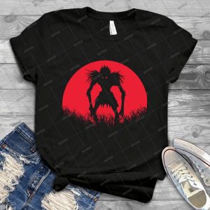 Ryuk Shinigami Red Moon - Gift Idea Shirt For Men Tee For Women Classic Retro Vintage Graphic T-Shirt