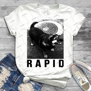 Sacchan Is Rapid - Vintage Men's Shirt Tshirt For Women Classic Handmade Shirt Retro Graphic Tee