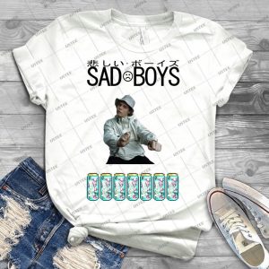 Sad Boys Yung Lean 32 - Trending Shirt For Women Vintage Retro Tee For Men Kid's T-Shirt Handmade Shirt