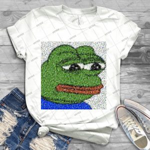 Sad Pepe Collage - Best Unisex Trending Handmade T-shirt Gift Idea For Men T-shirt For Woman