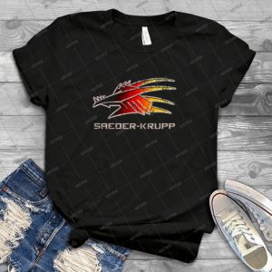 Saeder-Krupp - Vintage Men's Shirt Tshirt For Women Classic Handmade Shirt Retro Graphic Tee