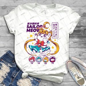 Sailor Meow - Best Unisex Trending Handmade T-shirt Gift Idea For Men T-shirt For Woman