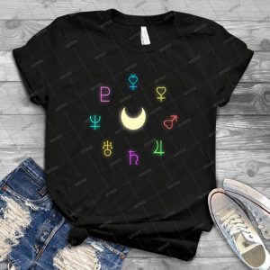 Sailor Senshi 99 - Vintage Men's Shirt Tshirt For Women Classic Handmade Shirt Retro Graphic Tee