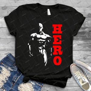 Saitama-Hero - Gift Idea Shirt For Men Tee For Women Classic Retro Vintage Graphic T-Shirt