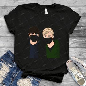 Sam And Colby Drawing 11 - Trending Shirt For Women Vintage Retro Tee For Men Kid's T-Shirt Handmade Shirt