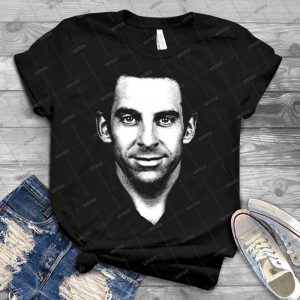 Sam Harris - Black & White - - Best Unisex Trending Handmade T-shirt Gift Idea For Men T-shirt For Woman