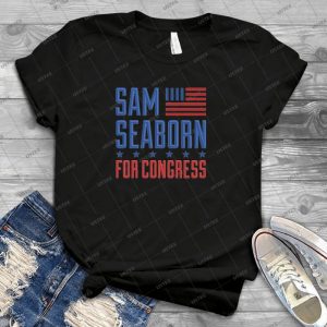 Sam Seaborn For Congress - Vintage Men's Shirt Tshirt For Women Classic Handmade Shirt Retro Graphic Tee