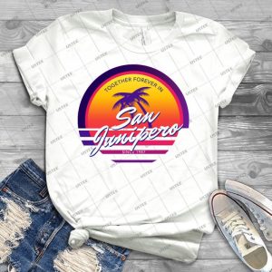 San Junipero Black Mirror Together Forever - Best Unisex Trending Handmade T-shirt Gift Idea For Men T-shirt For Woman