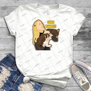Save Bandit 84 - Vintage Men's Shirt Tshirt For Women Classic Handmade Shirt Retro Graphic Tee