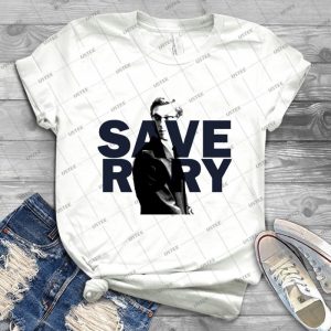 Save Rory - Vintage Men's Shirt Tshirt For Women Classic Handmade Shirt Retro Graphic Tee