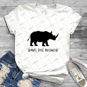Save The Rhinos 78 - Best Unisex Trending Handmade T-shirt Gift Idea For Men T-shirt For Woman