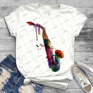 Saxophone - Best Unisex Trending Handmade T-shirt Gift Idea For Men T-shirt For Woman