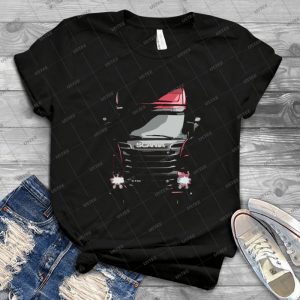 Scania Trucker 97 - Vintage Men's Shirt Tshirt For Women Classic Handmade Shirt Retro Graphic Tee