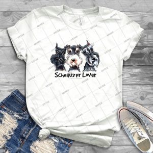 Schnauzer Lover - Best Unisex Trending Handmade T-shirt Gift Idea For Men T-shirt For Woman