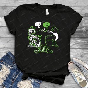 Schrdinger S Cat 60 - Trending Shirt For Women Vintage Retro Tee For Men Kid's T-Shirt Handmade Shirt
