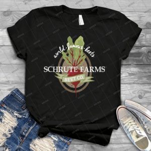 Schrute Farms-The Office - Best Unisex Trending Handmade T-shirt Gift Idea For Men T-shirt For Woman