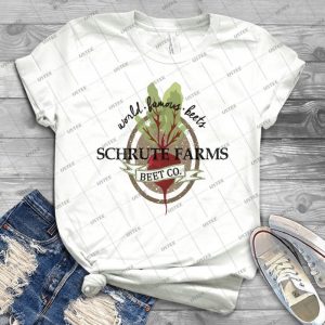 Schrute Farms-The Office - Gift Idea Shirt For Men Tee For Women Classic Retro Vintage Graphic T-Shirt