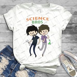 Science Bros 8 - Trending Shirt For Women Vintage Retro Tee For Men Kid's T-Shirt Handmade Shirt
