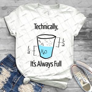 Science Is Optimistic - Gift Idea Shirt For Men Tee For Women Classic Retro Vintage Graphic T-Shirt